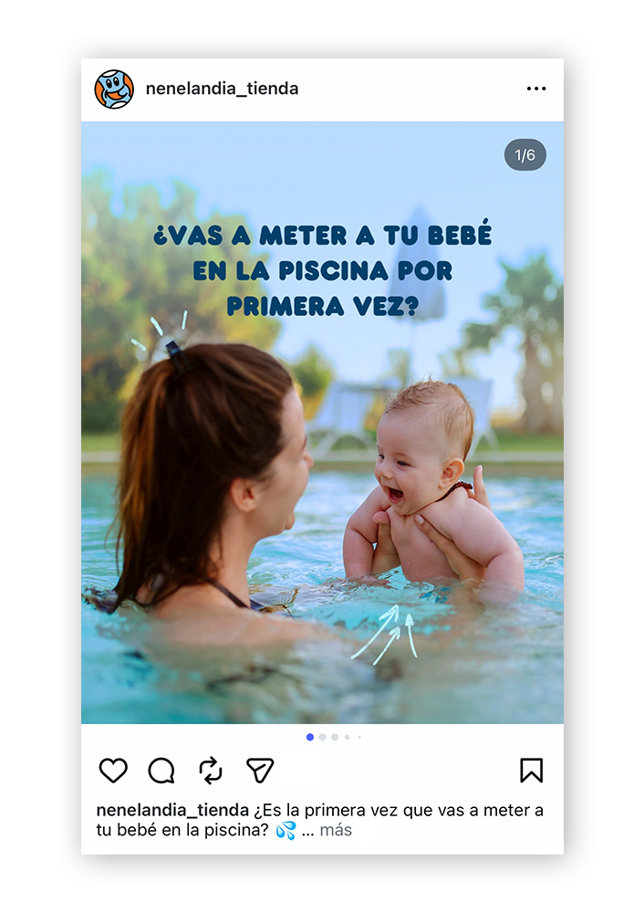 Diseño rrss tienda de bebés Diseño rrss tienda de bebés