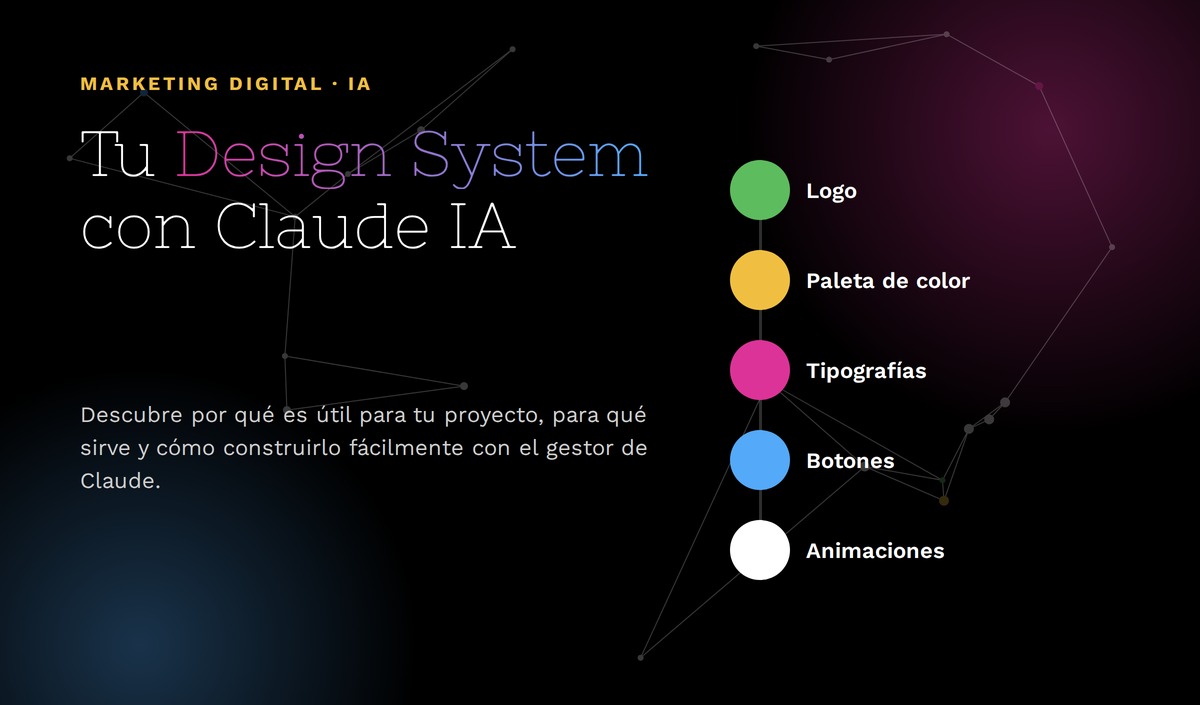 design system con Claude IA para pymes
